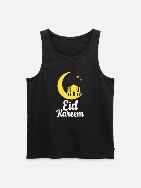 Eid Kareem - Men's Premium Organic Tank Top - black