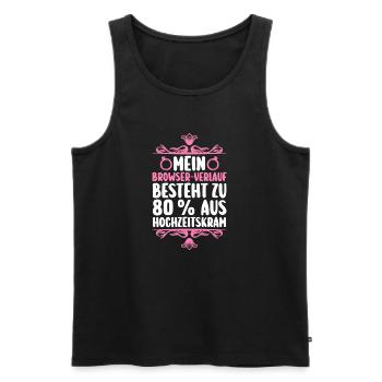 Bachelor Party Team Bride Hen Party - Men's Premium Organic Tank Top - black - Front - Michal (187cm)