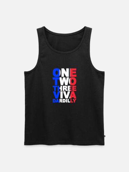 ONE TWO THREE VIVA DARDILLY - Débardeur bio Premium Homme - noir