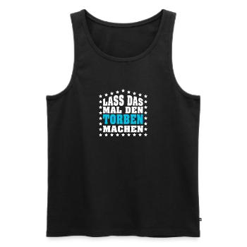Lass das mal den TORBEN machen Vornamen Spruch - Männer Premium Bio Tank Top - Schwarz - Vorne - Michal (187cm)