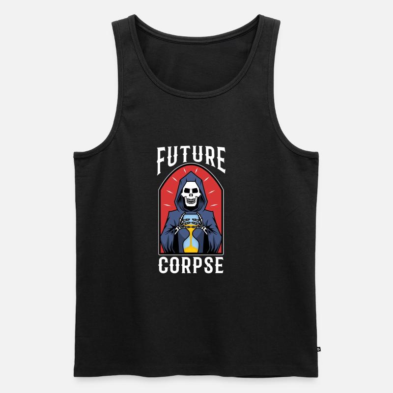 Future Corpse - Männer Premium Bio Tank Top - Schwarz