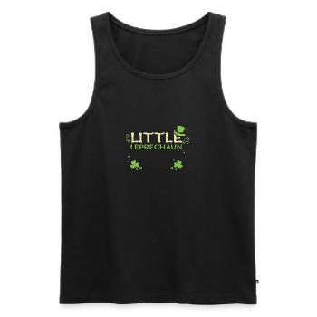 Little Leprechaun - Männer Premium Bio Tank Top - Schwarz - Vorne - Michal (187cm)