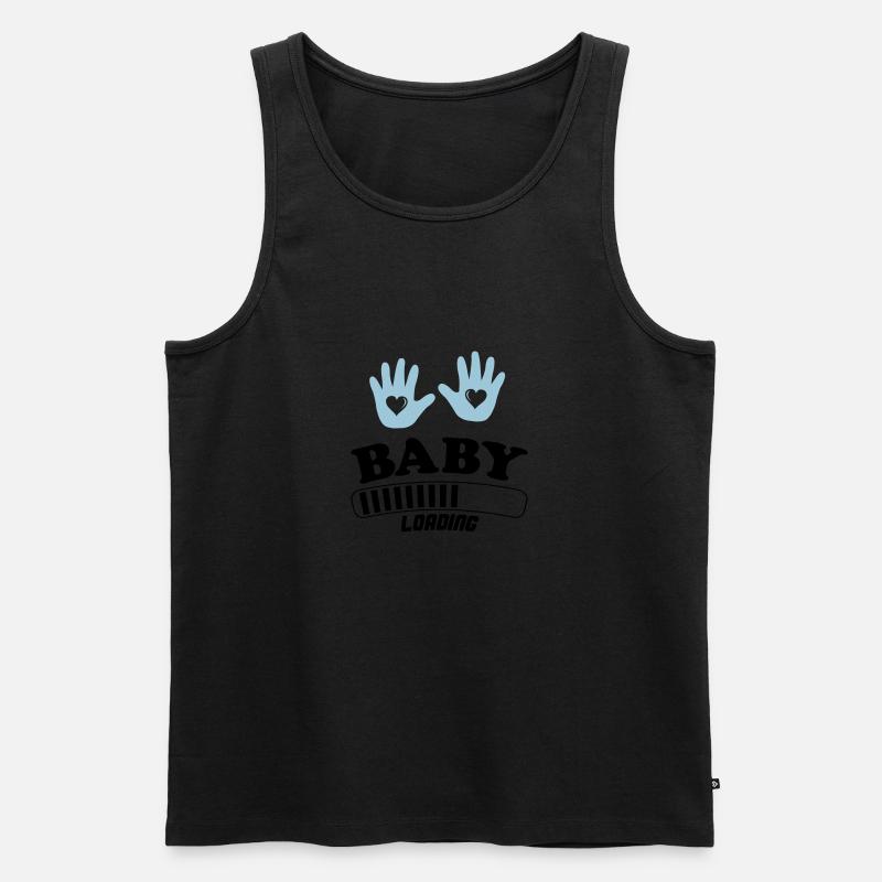 baby loading - Männer Premium Bio Tank Top - undefined