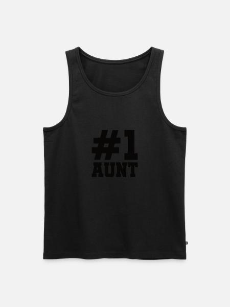 Den bedste tante i verden - Tante - Tanter - Cool - Herre Premium økologisk tanktop - 