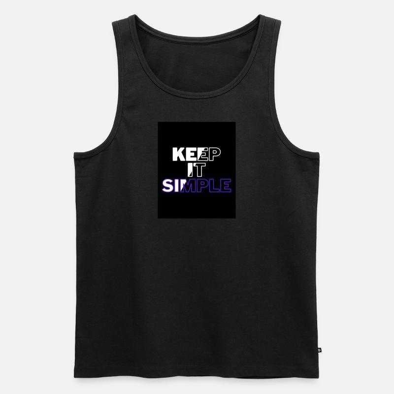 Keep it simple - Männer Premium Bio Tank Top - undefined