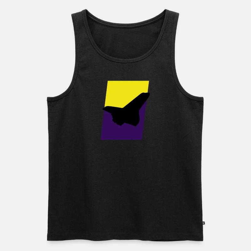 Aerospace Aerospace Luftfahrt - Männer Premium Bio Tank Top - Schwarz
