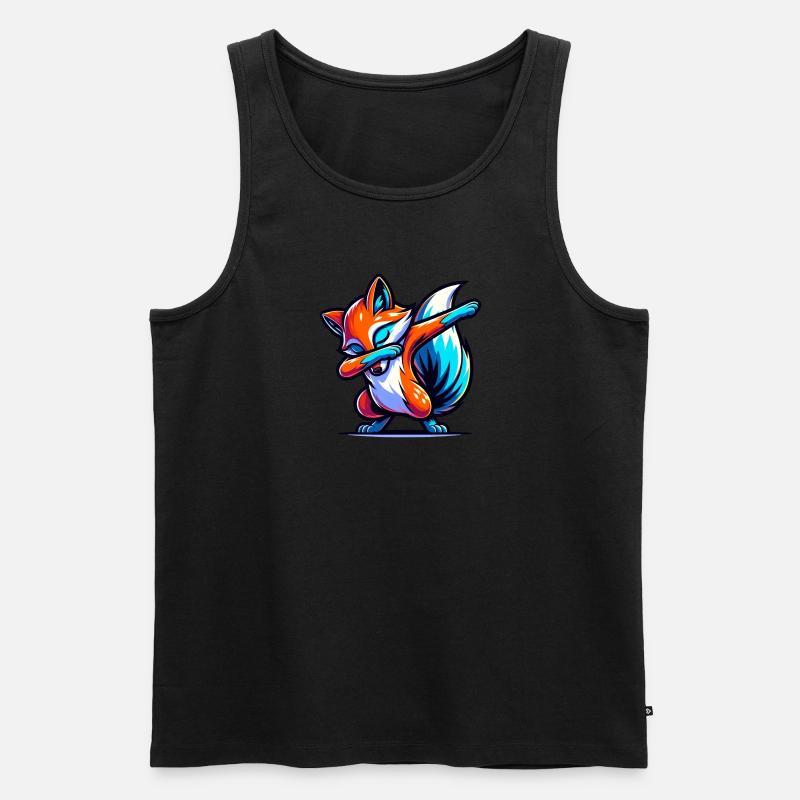 Fuchs Tier Wald Rotfuchs Wildnis - Männer Premium Bio Tank Top - undefined