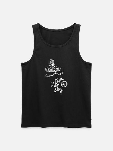 The Great Mystery - Men's Premium Organic Tank Top - black