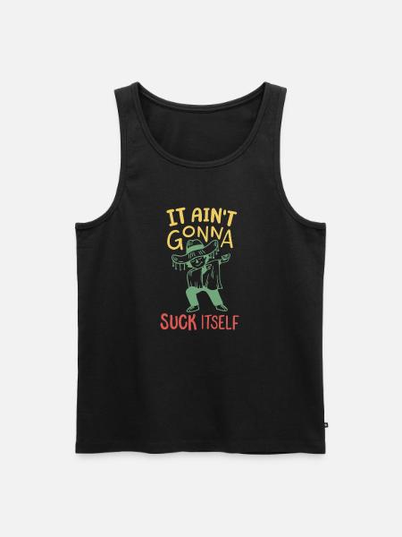 Cinco de Mayo Dabbing Mexikaner - Männer Premium Bio Tank Top - Schwarz