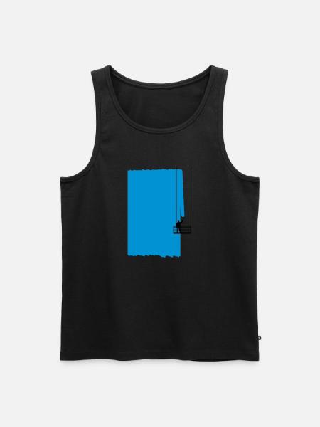Fassaden Maler - Männer Premium Bio Tank Top - Schwarz