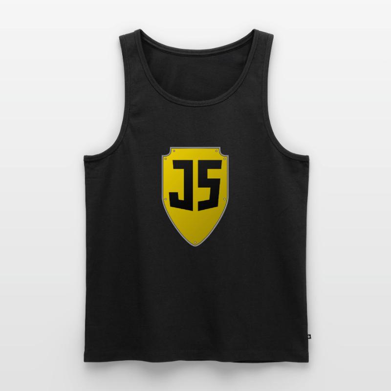 JavaScript-Schild Männer Premium Bio Tank Top