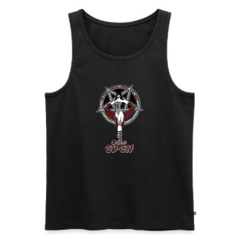 Dark Women gif - Männer Premium Bio Tank Top - Schwarz - Vorne - Michal (187cm)