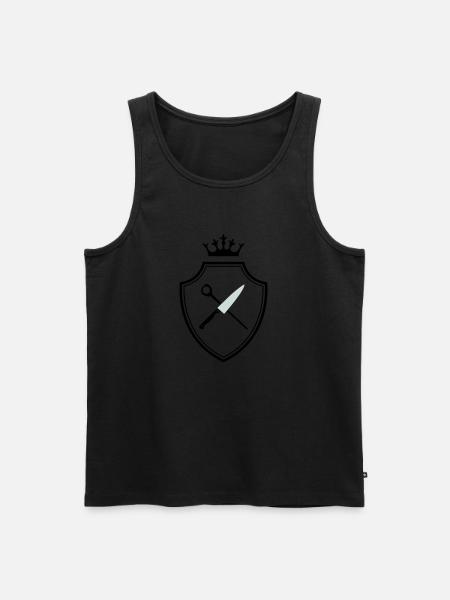 Koch Symbol - Men's Premium Organic Tank Top - black
