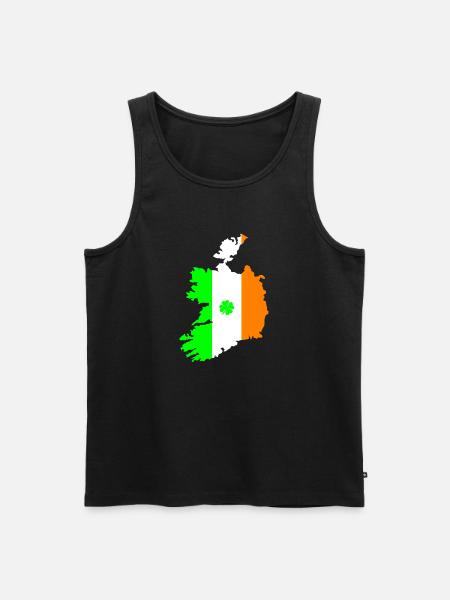 Irlande - Débardeur bio Premium Homme - noir