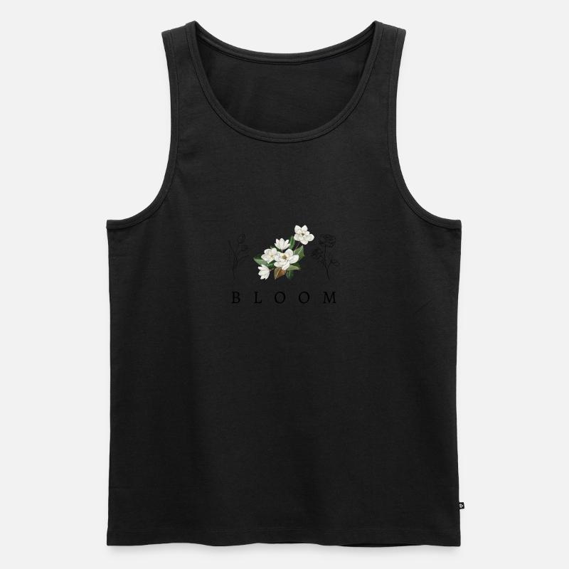 Bloom Floral Design - Männer Premium Bio Tank Top - undefined