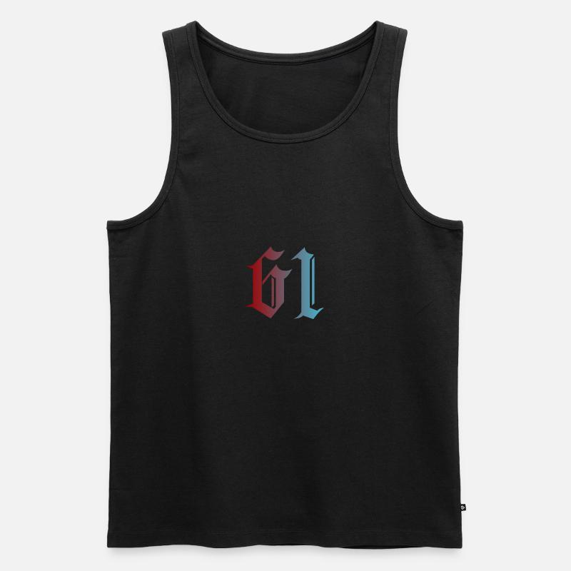 61 Trabzon Logo - Männer Premium Bio Tank Top - undefined