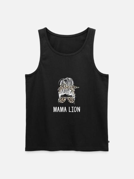 Sternzeichen Löwe - Männer Premium Bio Tank Top - Schwarz