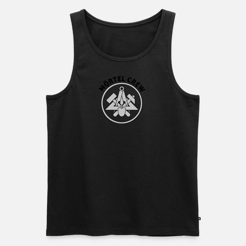 Maurer Design - Männer Premium Bio Tank Top - Schwarz