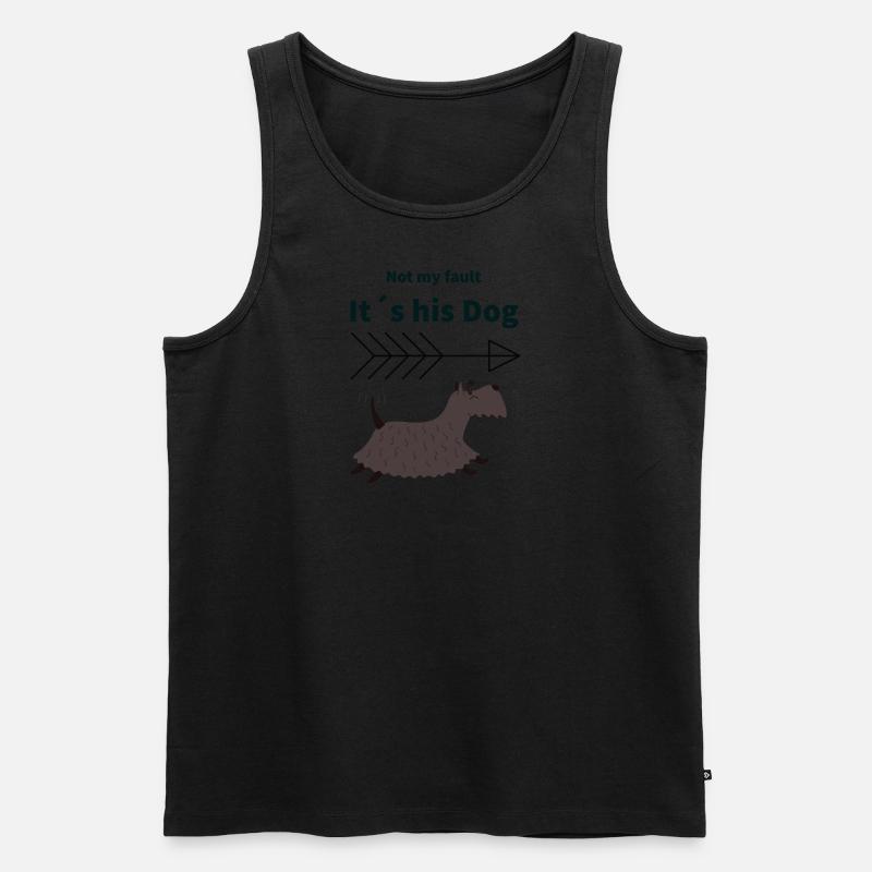 Hunde-Alibi - Männer Premium Bio Tank Top - undefined