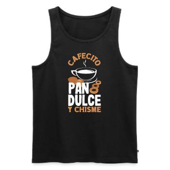 Latina Design for a proud Hispanic - Männer Premium Bio Tank Top - Schwarz - Vorne - Michal (187cm)