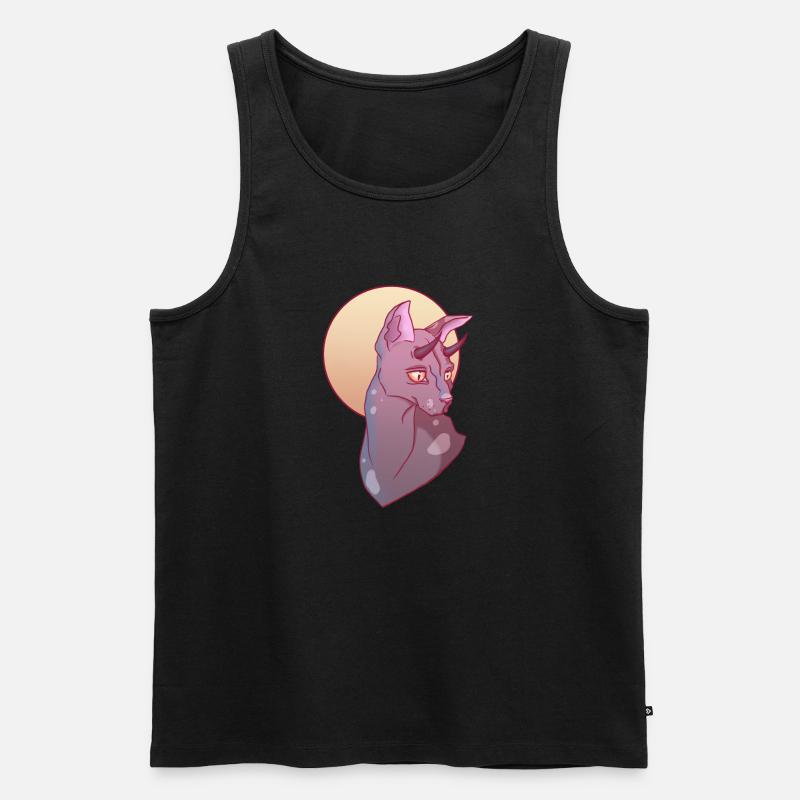 little devil - Männer Premium Bio Tank Top - Schwarz