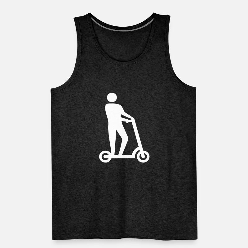 E-Scooter E-Roller Scooter Débardeur bio Premium Homme