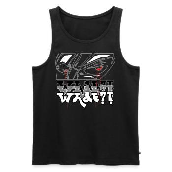 Fight Anime - Männer Premium Bio Tank Top - Schwarz - Vorne - AI Model Male 178 light (178cm)