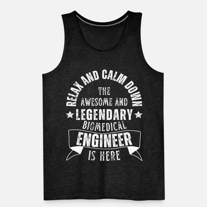 Legendary Engineer Biomedical Technician Profession Men's Premium Organic Tank Top