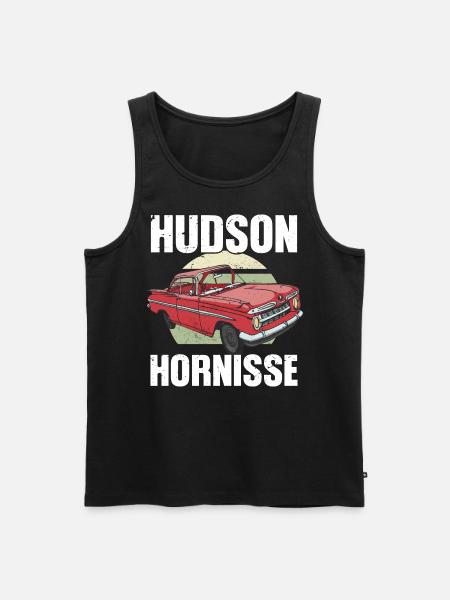 Hudson Hornisse - Männer Premium Bio Tank Top - Schwarz