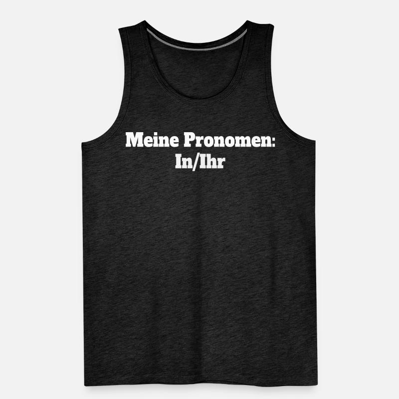 Lustige Statement Sprüche | Geschenkidee Männer Männer Premium Bio Tank Top