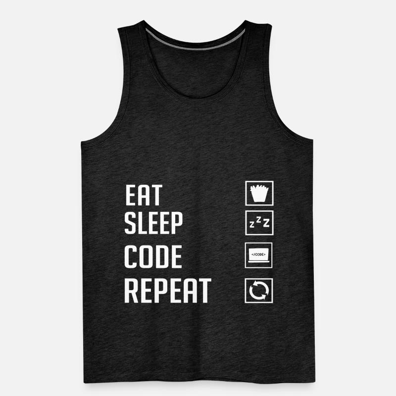 Programmer Programming Computer Developer Pc Men's Premium Organic Tank Top