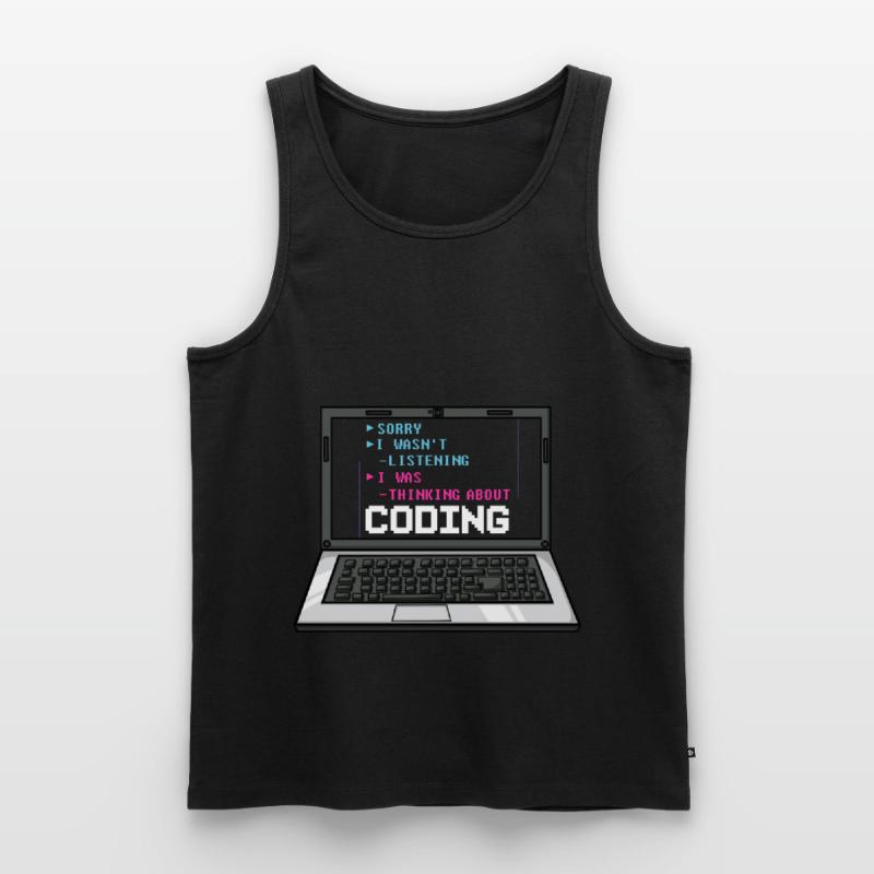 Programmer Programming Computer Developer Pc Men's Premium Organic Tank Top