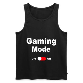 Mode De Mode Off Gamer Joke Game Enfants Cadeau - Débardeur bio Premium Homme - noir - Devant - Michal (187cm)