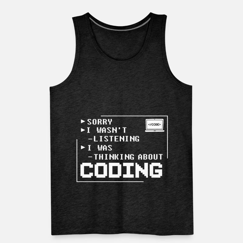 Programmer Programming Computer Developer Pc Men's Premium Organic Tank Top