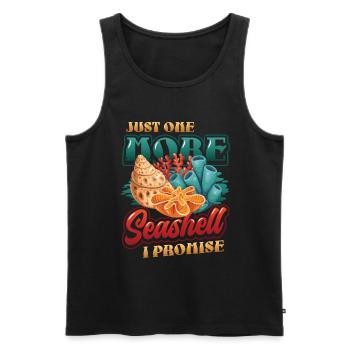 Only one shell left, collector shell. - Men's Premium Organic Tank Top - black - Front - Michal (187cm)