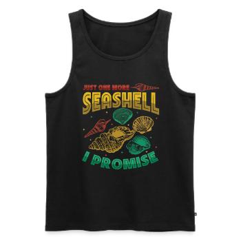 Only one shell left, collector shell. - Men's Premium Organic Tank Top - black - Front - Michal (187cm)