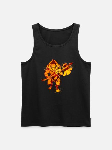 Greek mythology - Minotaur - Men's Premium Organic Tank Top - black