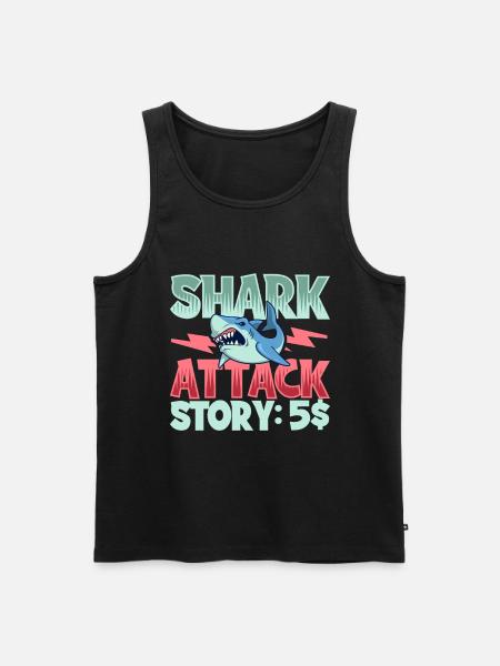 Haibiss History - Men's Premium Organic Tank Top - black