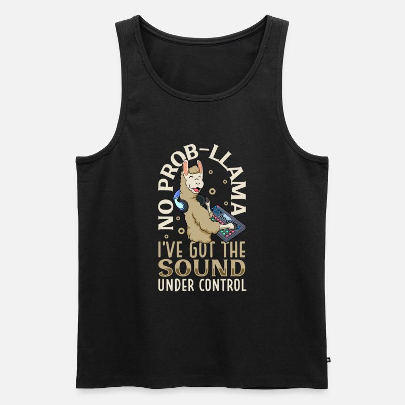 No Problem - Sound Engineer - Men's Premium Organic Tank Top - black