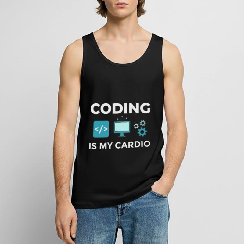 Software Development Software Developer Developer Men's Premium Organic Tank Top