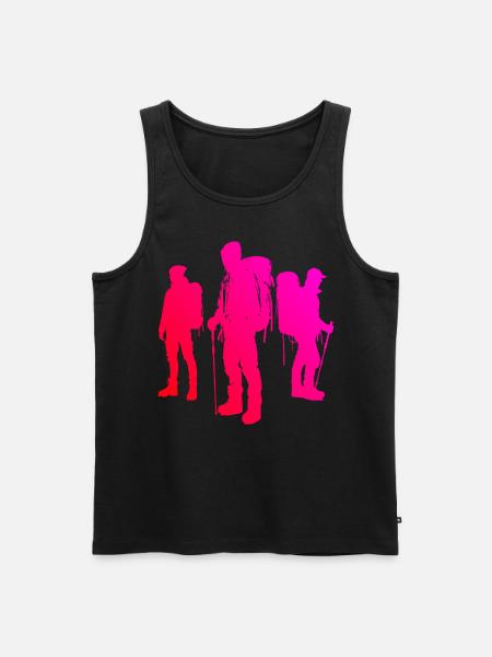 Women's Bouldering Climbing Climber Climber - Men's Premium Organic Tank Top - black