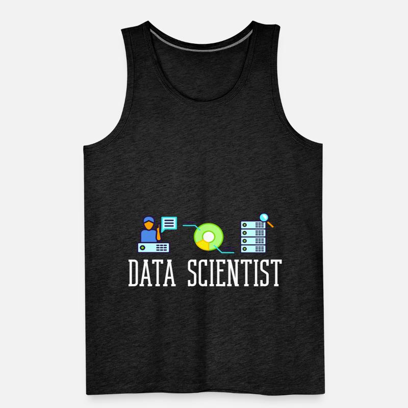 Data Scientist Data Science Science Débardeur bio Premium Homme