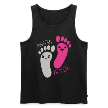 Podologe Fußpflege Pediküre Podologie Geschenke - Männer Premium Bio Tank Top - Schwarz - Vorne - AI Model Male 178 light (178cm)