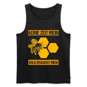 Hobbyimker Imker Bienen Flüsterer Imkern Honig - Männer Premium Bio Tank Top - Schwarz - Vorne - AI Model Male 178 light (178cm)