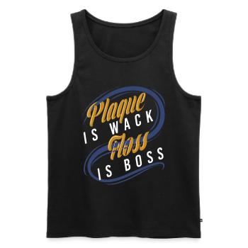 Zahnarzthelferin Zahnfee Zahnarzt - Männer Premium Bio Tank Top - Schwarz - Vorne - Michal (187cm)