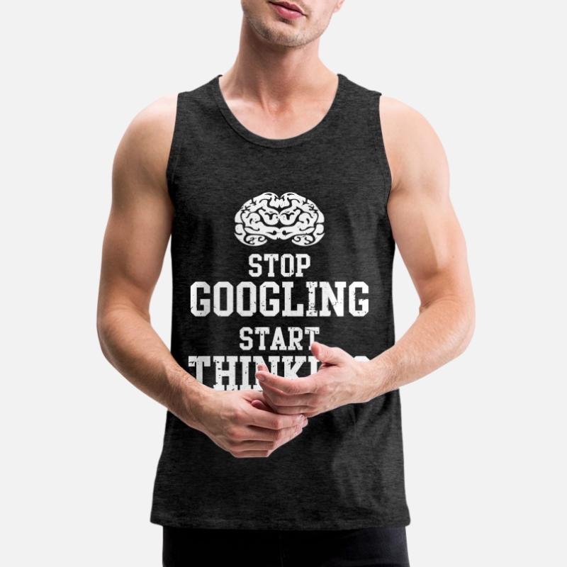 PC Programming Coding Program Internet Computer Men's Premium Organic Tank Top