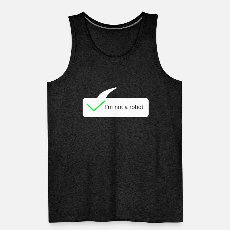 Lustiges Geschenk Programmierer Computer Nerds Männer Premium Bio Tank Top