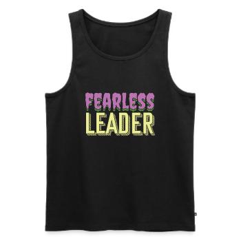 Superior Head Chief President Lead Guide - Männer Premium Bio Tank Top - Schwarz - Vorne - AI Model Male 178 light (178cm)