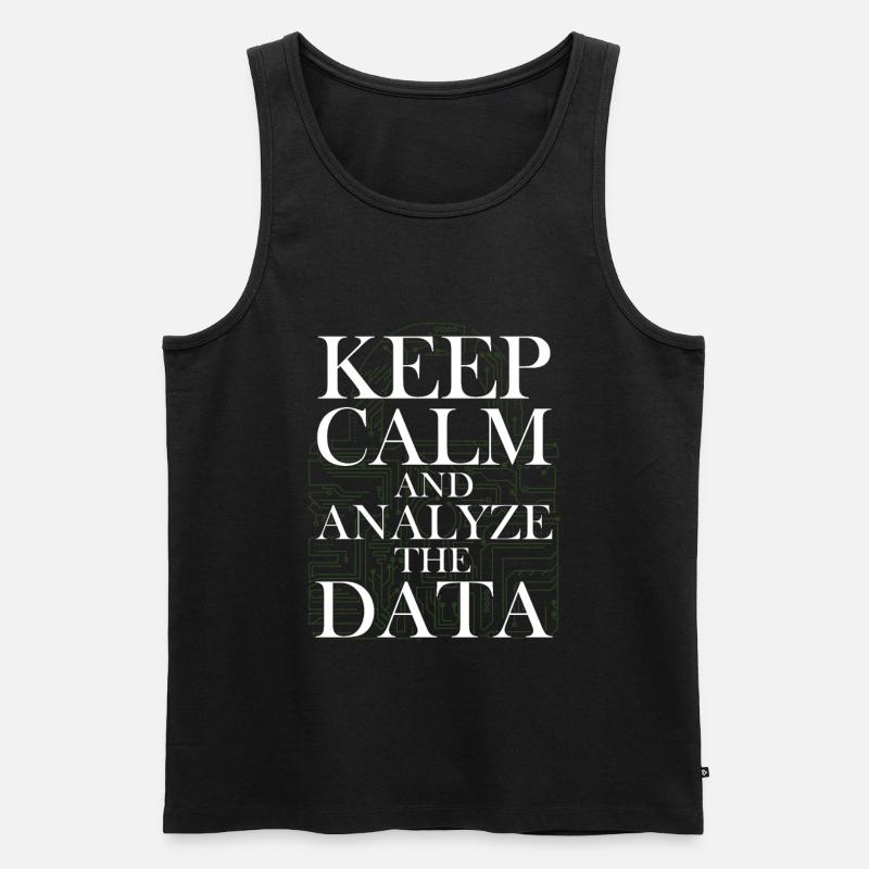 Programmierung Decipher Programmer Computer - Männer Premium Bio Tank Top - Schwarz