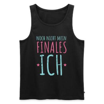 Geschlechtsumwandlung Transformation Geschenk LGBT - Männer Premium Bio Tank Top - Schwarz - Vorne - Michal (187cm)